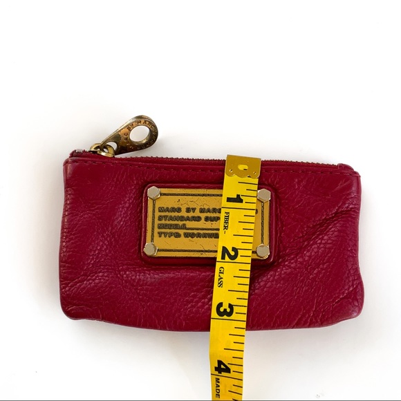 Marc Jacobs Classic Q Key Pouch | Red - Picture 4 of 10